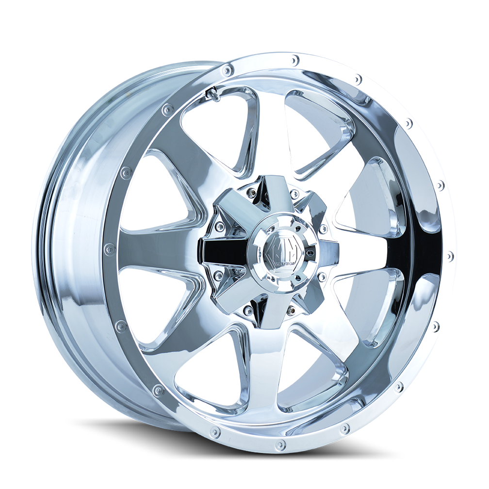 Mayhem TANK Chrome 20x9 +18 6x139.7mm 108mm - Wheelwiz