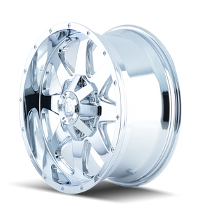 Mayhem TANK Chrome 18x9 -12 8x165.1|8x170mm 130.8mm - Wheelwiz