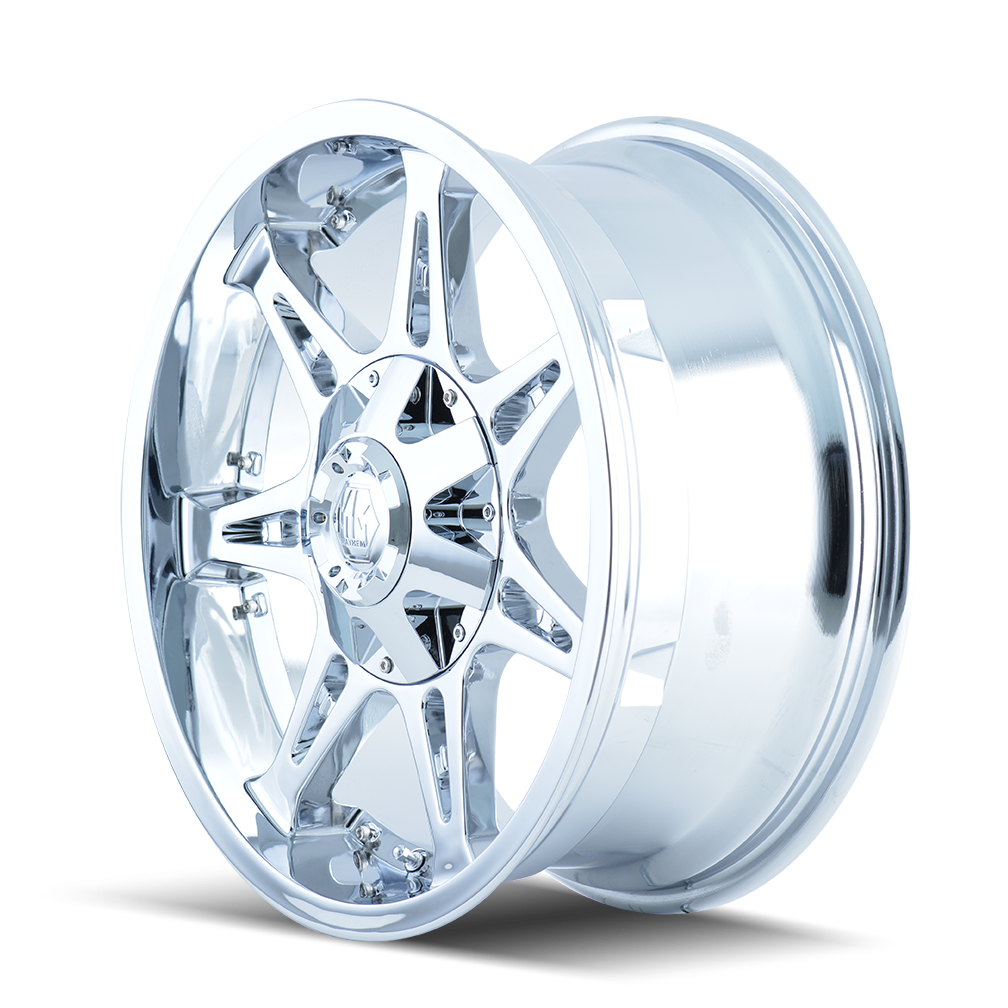 Mayhem MISSILE Chrome 20x12 -44 5x127|5x139.7mm 87mm - WheelWiz