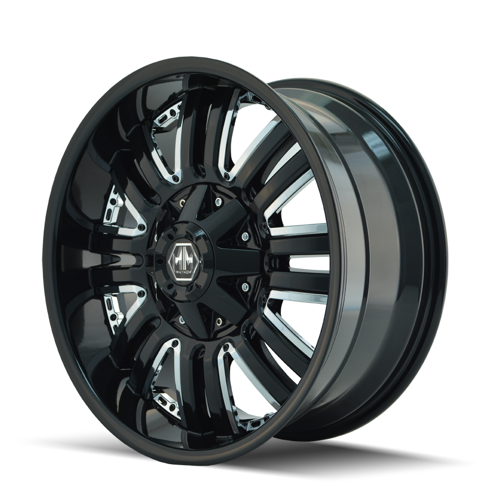 Mayhem ASSAULT Gloss black 18x9 +18 5x114.3|5x127mm 87mm - Wheelwiz