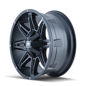 Mayhem RAMPAGE Matte black 20x9 0 6x135|6x139.7mm 106mm - Wheelwiz