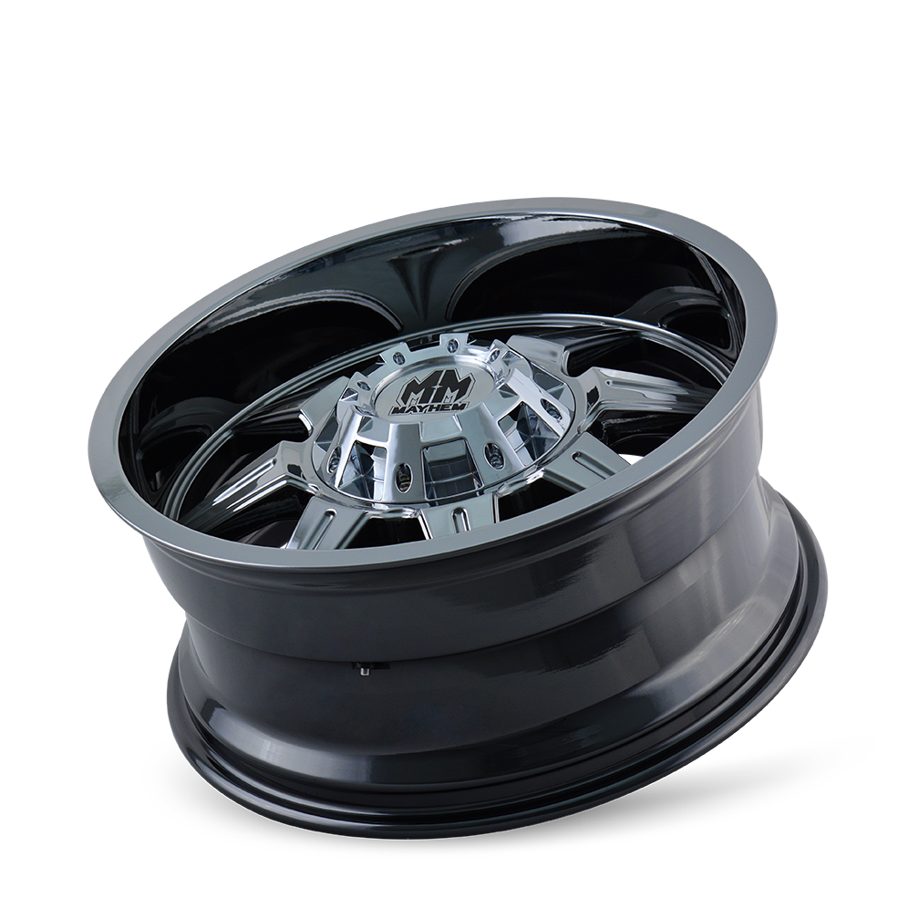 Mayhem MONSTIR Chrome 22x10 -19 6x135|6x139.7mm 106mm - Wheelwiz