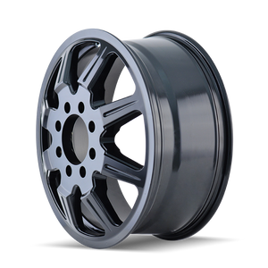 Mayhem MONSTIR Gloss black milled 22x8.25 +127 8x165.1mm 121.3mm - Wheelwiz