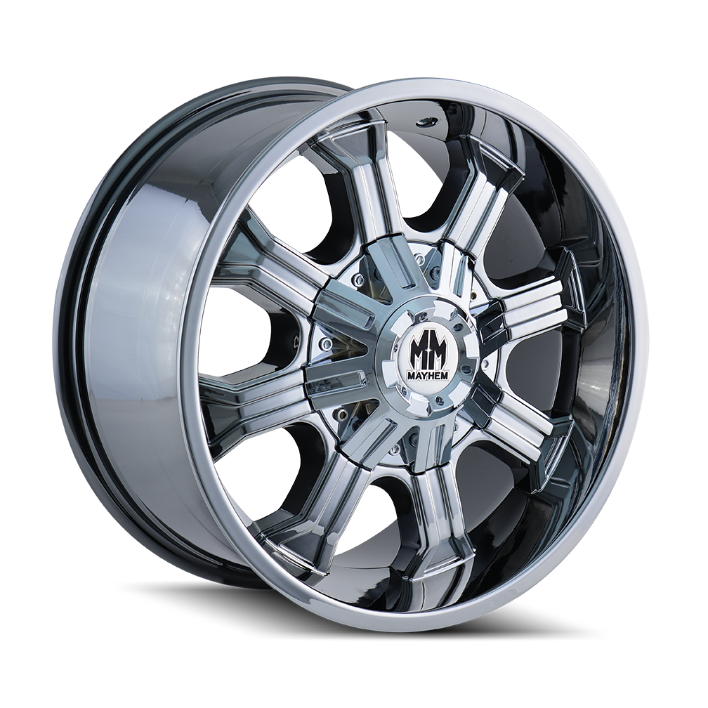 Mayhem BEAST Chrome 20x9 0 5x139.7|5x150mm 110mm - Wheelwiz