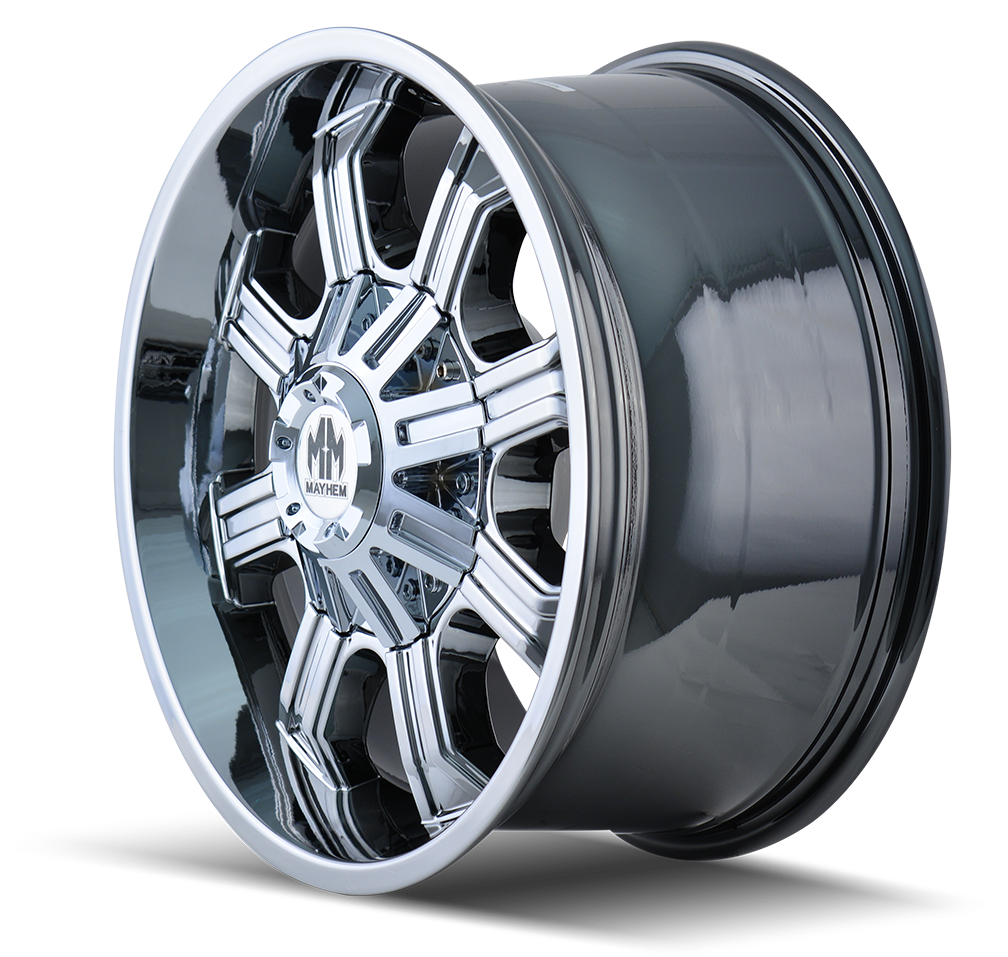 Mayhem BEAST Chrome 20x9 0 5x139.7|5x150mm 110mm - Wheelwiz