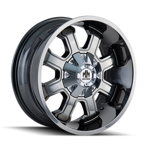 Mayhem FIERCE Chrome 20x9 +18 6x135|6x139.7mm 106mm - Wheelwiz