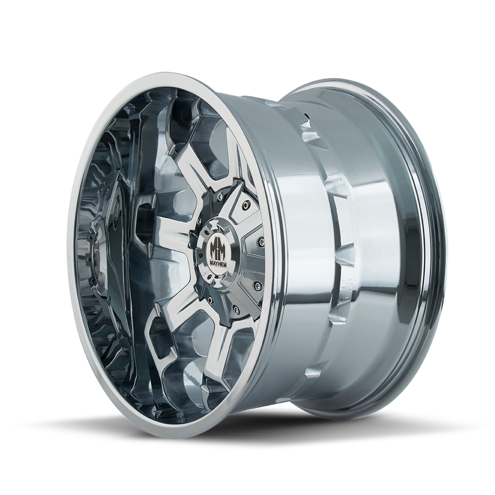 Mayhem COMBAT Chrome 20x10 -19 6x135|6x139.7mm 106mm - Wheelwiz