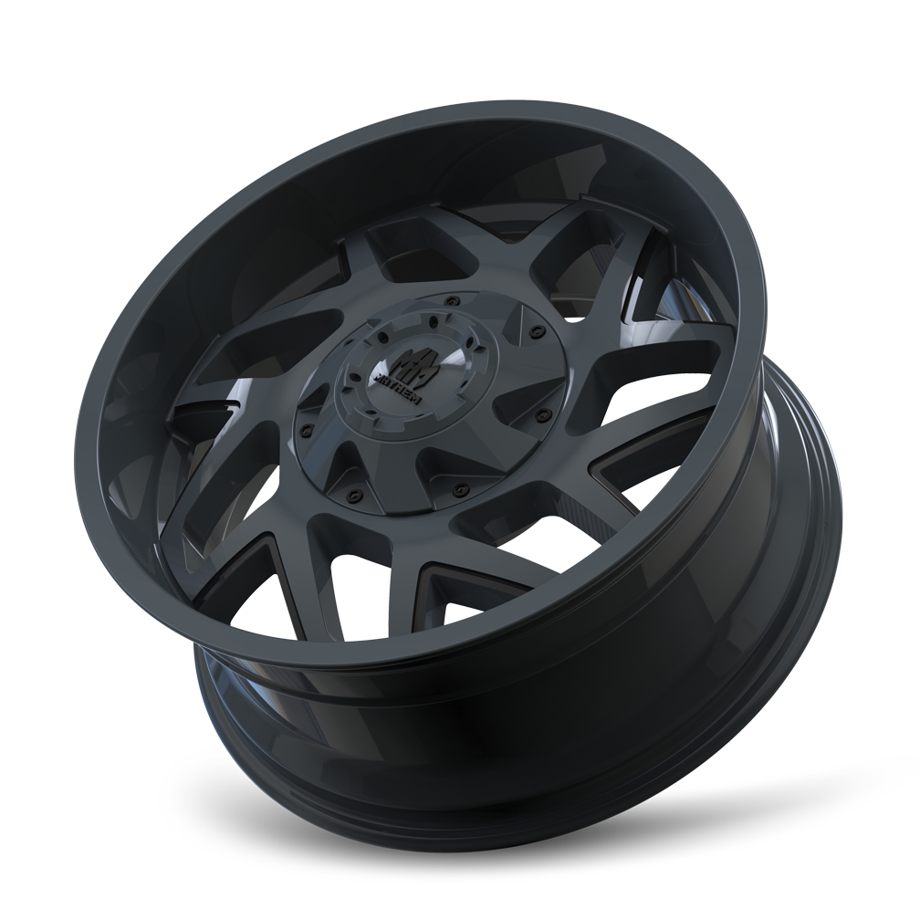 Mayhem HATCHET Gloss gunmetal 20x9 0 8x180mm 124.1mm - Wheelwiz