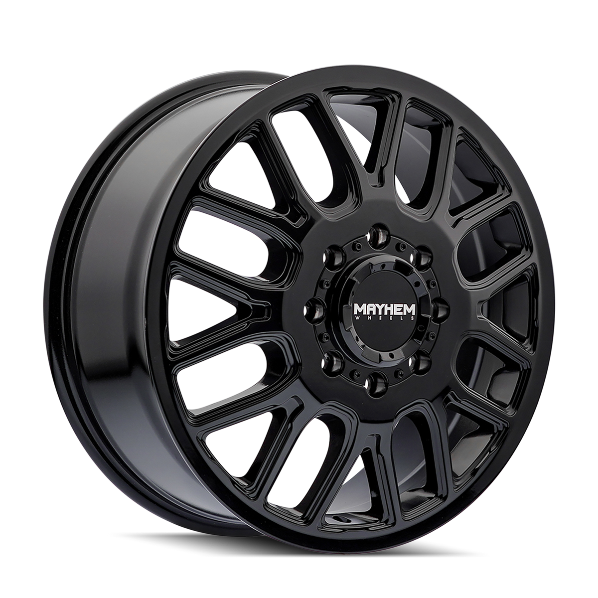 Mayhem COGENT DUALLY Gloss black 20x8.25 +115 8x200mm 142mm - Wheelwiz