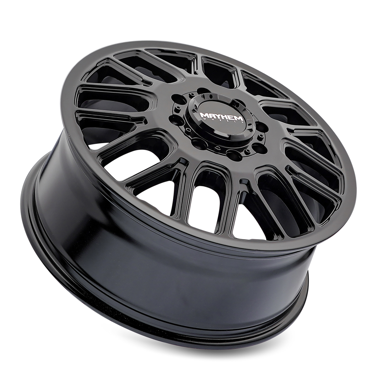 Mayhem COGENT DUALLY Gloss black 20x8.25 +115 8x165.1mm 121.3mm - Wheelwiz