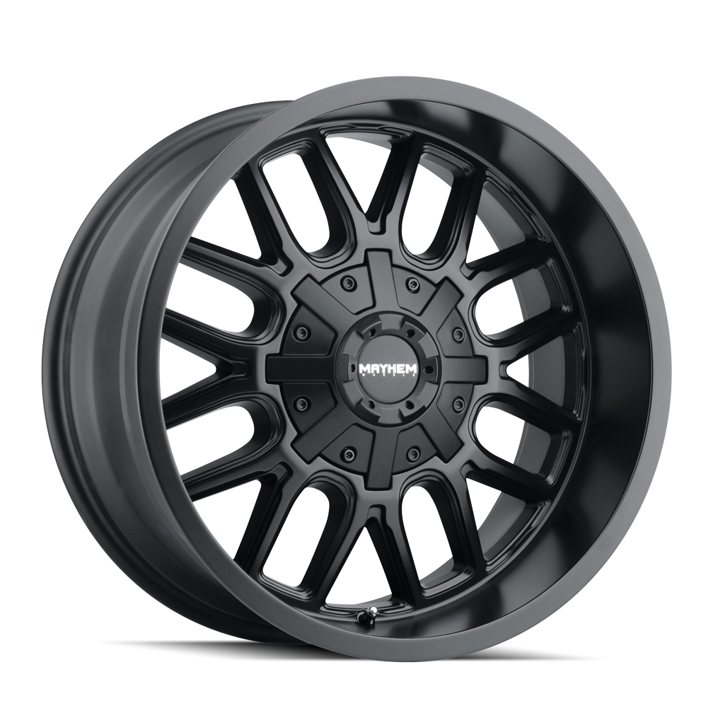 Mayhem COGENT Matte black 20x10 -19 5x127|5x139.7mm 87.1mm - Wheelwiz
