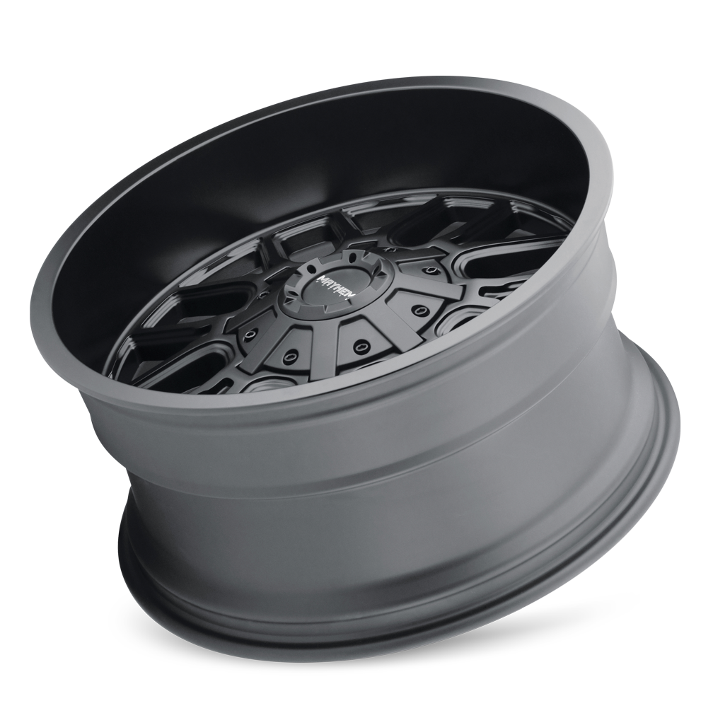 Mayhem COGENT Matte black 20x9 +18 8x165.1|8x170mm 130.8mm - Wheelwiz