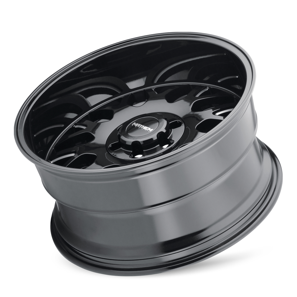 Mayhem TRIPWIRE Gloss black milled 20x10 -19 5x139.7|5x150mm 110mm - Wheelwiz