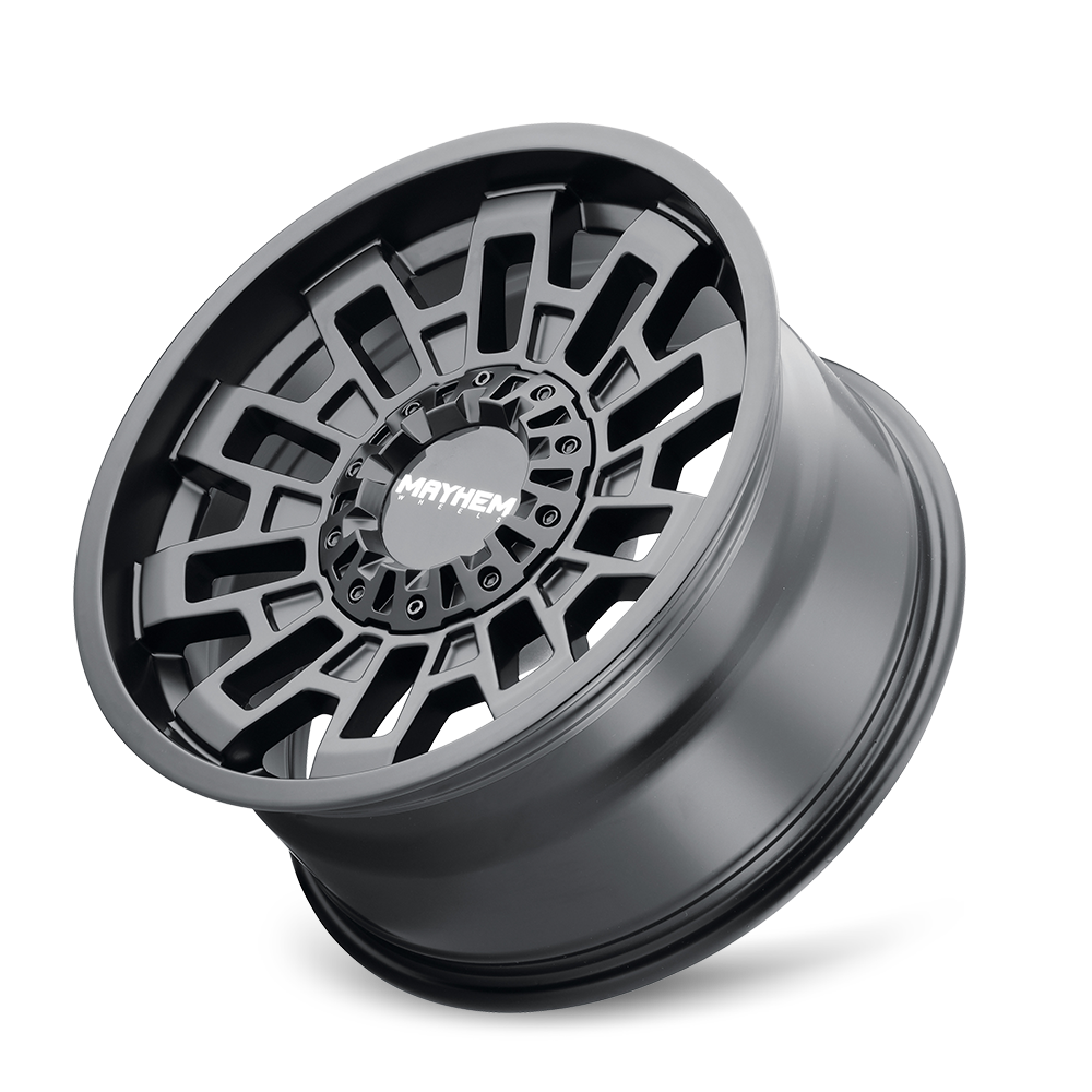 Mayhem CORTEX Matte black 17x9 -12 5x127|5x139.7mm 87.1mm - Wheelwiz