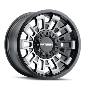 Mayhem CORTEX Matte black machined 20x9 0 6x135|6x139.7mm 106mm