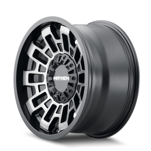 Mayhem CORTEX Matte black machined 20x10 -19 6x135|6x139.7mm 106mm - Wheelwiz