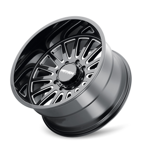 Mayhem UTOPIA Gloss black milled 20x10 -19 5x127mm 71.5mm - Wheelwiz