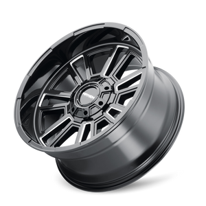 Mayhem APOLLO Gloss black milled 20x9 0 5x139.7|5x150mm 110mm - Wheelwiz