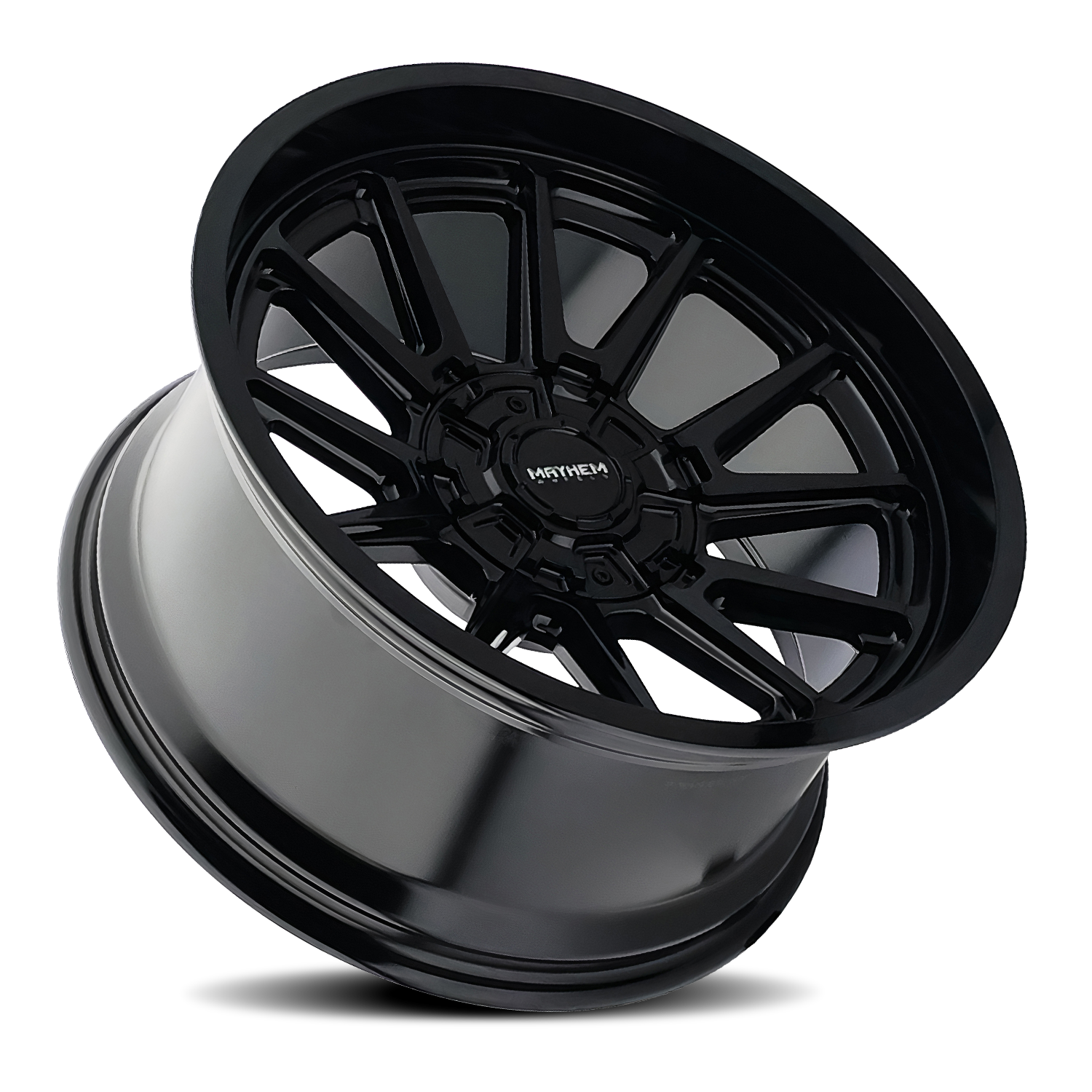 Mayhem INTREPID Gloss black 18x9 -12 8x170mm 125.2mm - Wheelwiz