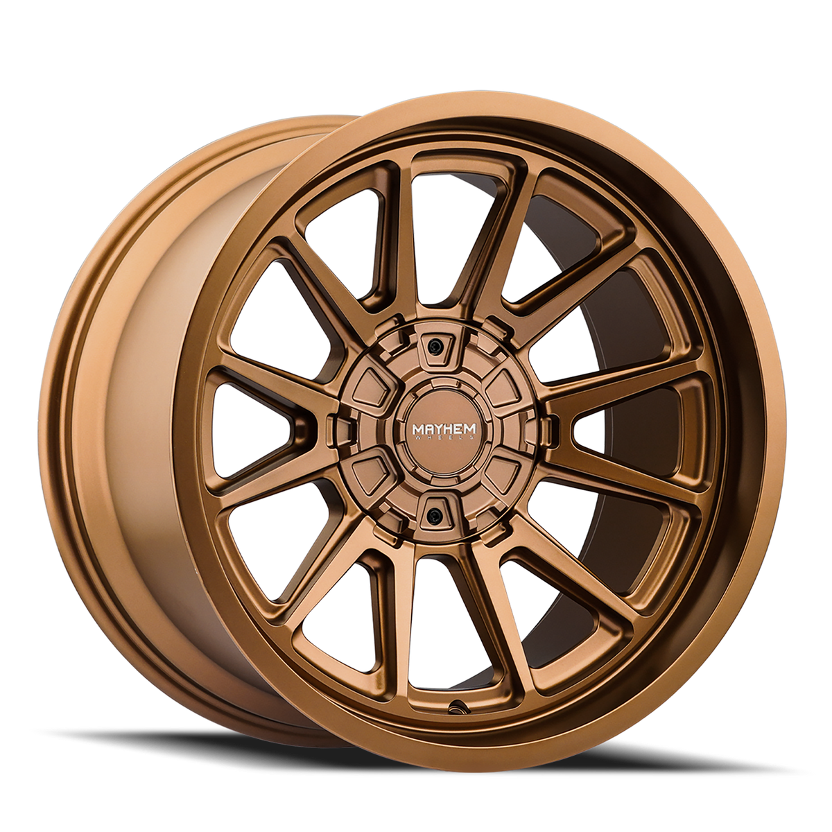 Mayhem INTREPID Satin bronze 18x9 -12 8x165.1mm 125.2mm - Wheelwiz