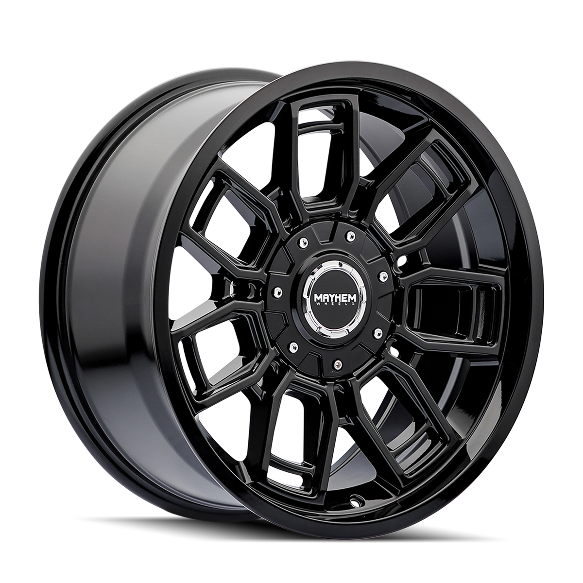 Mayhem ORDINANCE Gloss black 20x9 0 5x127|5x139.7mm 87.1mm - Wheelwiz