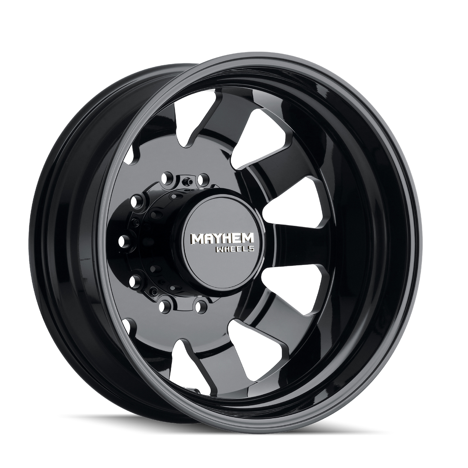 Mayhem 8181 Gloss black 22x8.25 +169 10x225mm 170.1mm - Wheelwiz