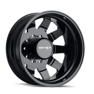 Mayhem 8181 Gloss black 22x8.25 +169 10x225mm 170.1mm - Wheelwiz