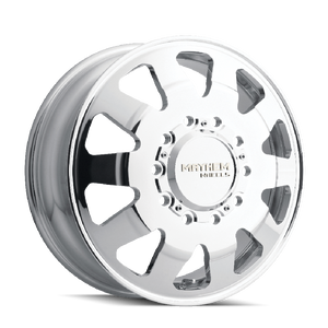 Mayhem 8181 Polished 22x8.25 +169 10x225mm 170.1mm - Wheelwiz