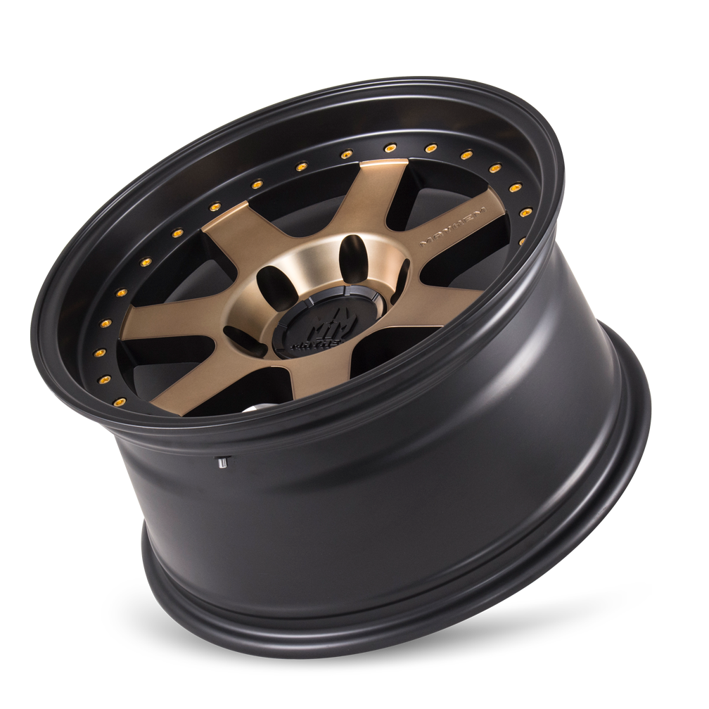 Mayhem PRODIGY Matte black machined 20x9 0 5x150mm 110mm - WheelWiz