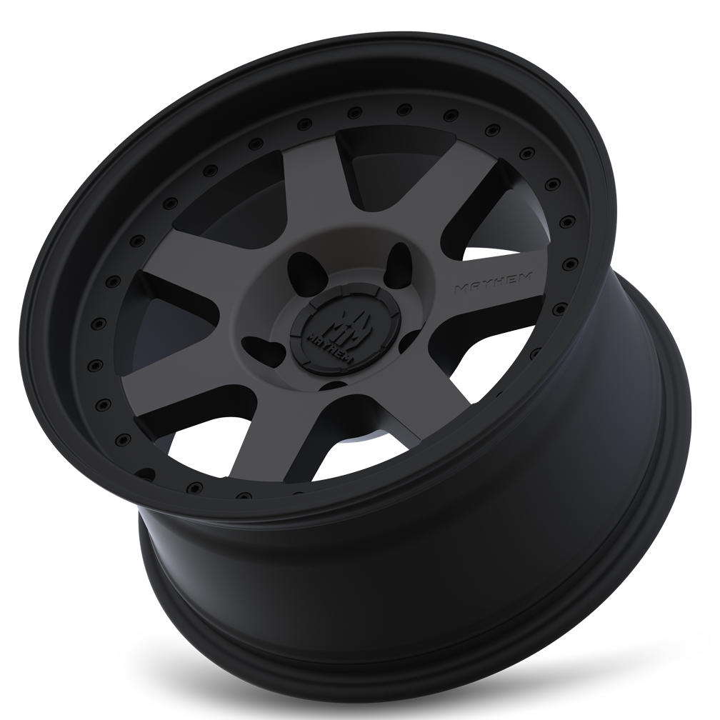 Mayhem PRODIGY Matte black machined 20x9 0 6x139.7mm 106mm - Wheelwiz