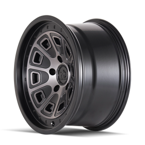 Mayhem FLAT IRON Matte black machined 20x9 0 5x150mm 110mm - Wheelwiz