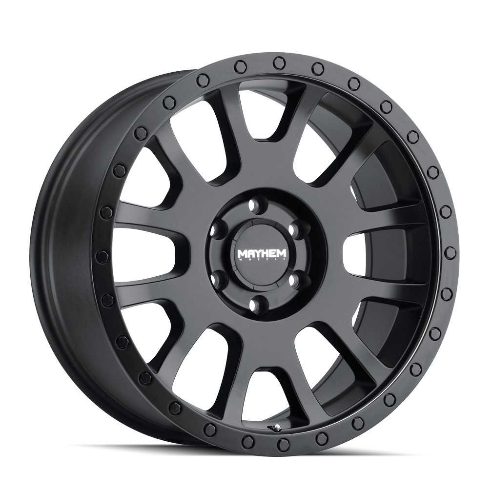 Mayhem SCOUT Matte black 18x9 0 8x165.1mm 130.8mm - Wheelwiz