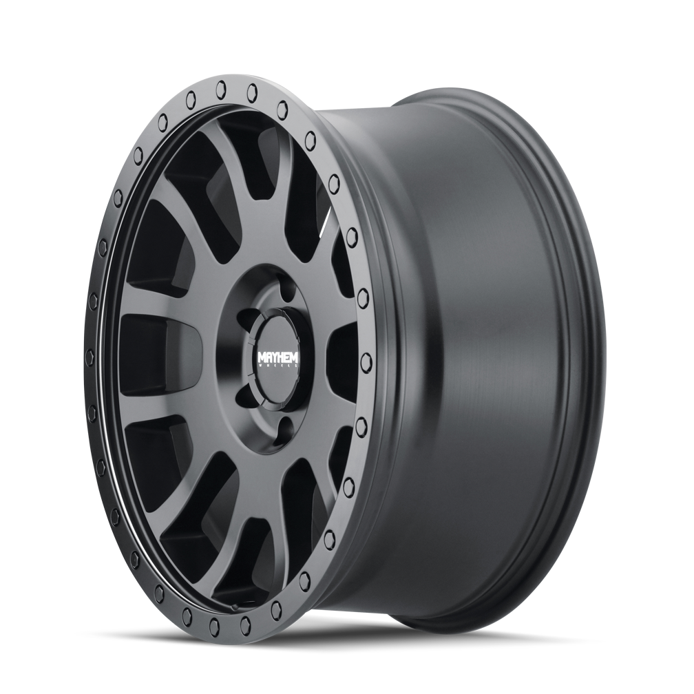 Mayhem SCOUT Matte black 18x9 0 8x165.1mm 130.8mm