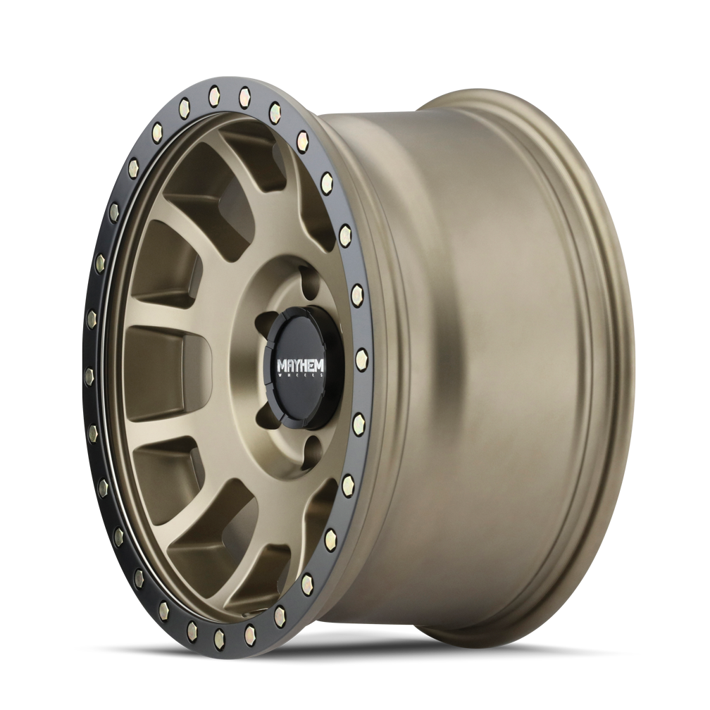 Mayhem SCOUT Matte gold 20x9 0 6x139.7mm 106mm - Wheelwiz