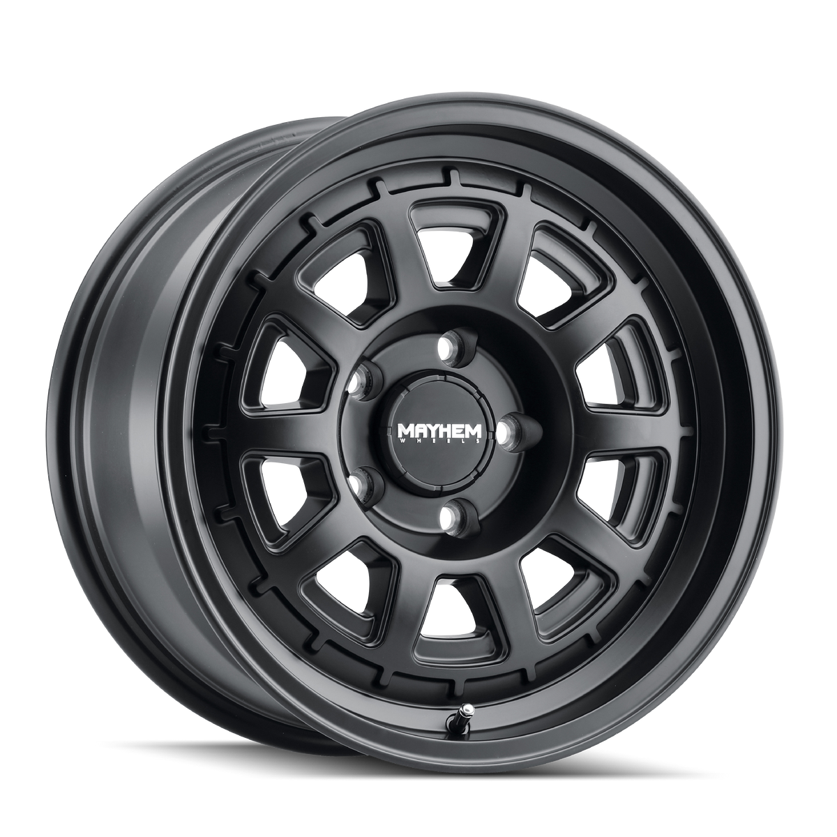 Mayhem VOYAGER Matte black 17x8 +52 6x130mm 84.1mm - Wheelwiz