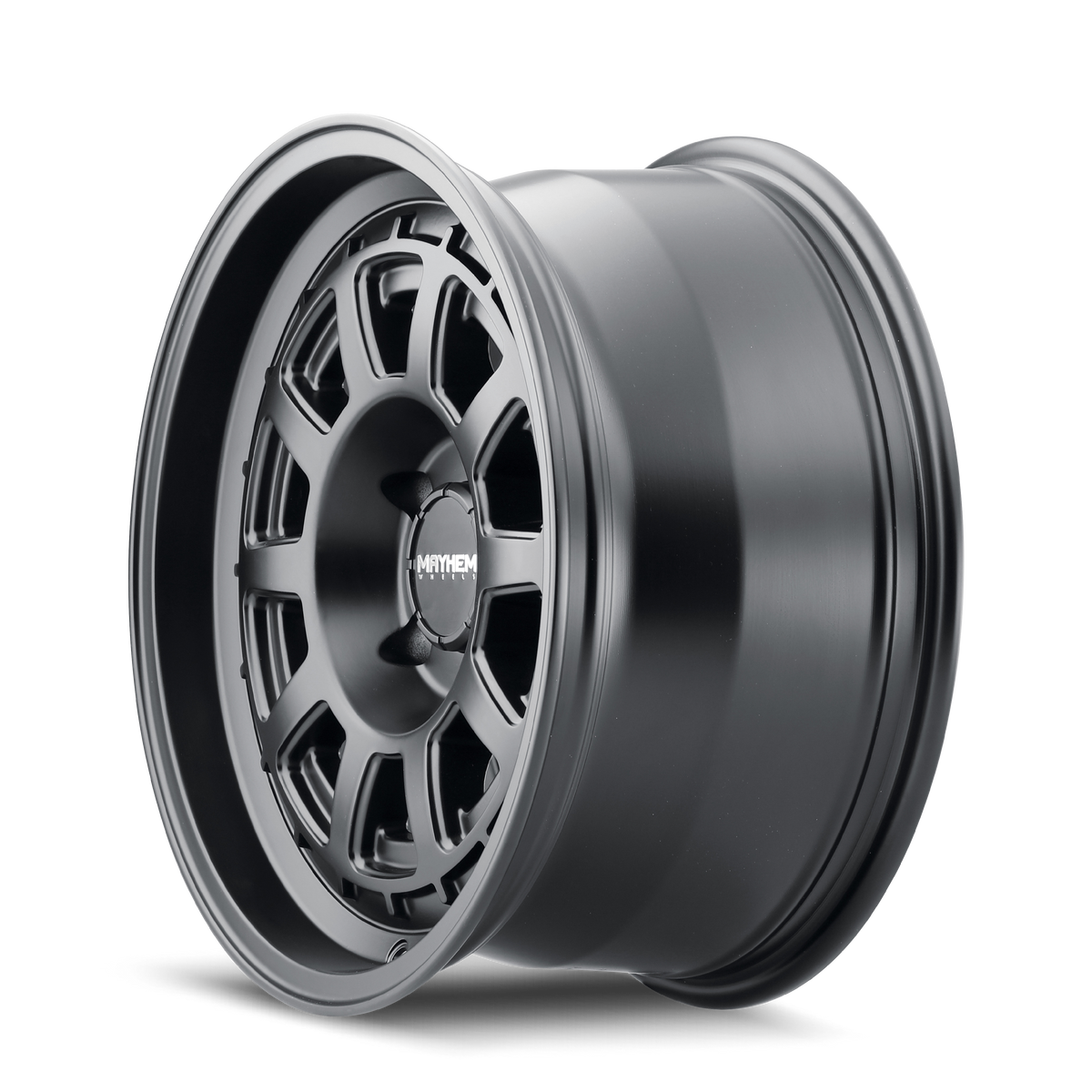 Mayhem VOYAGER Matte black 17x8.5 0 6x120mm 66.9mm - Wheelwiz