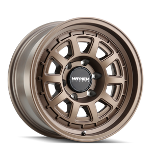 Mayhem VOYAGER Satin dark bronze 17x8.5 0 5x127mm 78.1mm