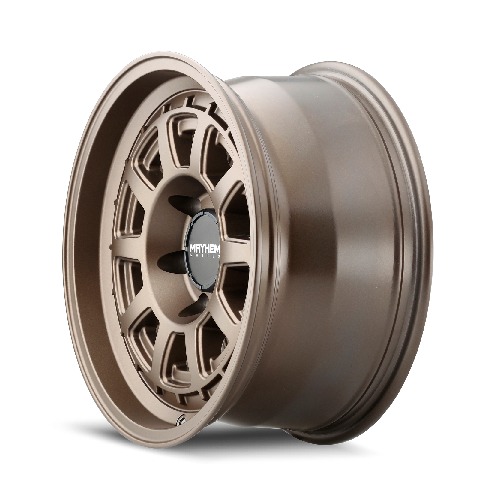 Mayhem VOYAGER Satin dark bronze 17x8 +52 6x130mm 84.1mm - Wheelwiz
