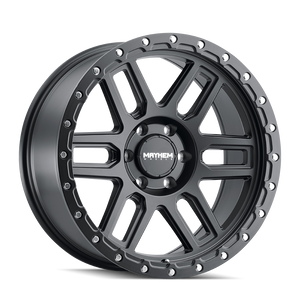 Mayhem DELTA Matte black 20x9 -12 8x170mm 125.2mm - Wheelwiz