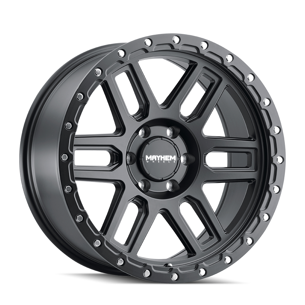 Mayhem DELTA Matte black 20x9 -12 8x170mm 125.2mm - Wheelwiz