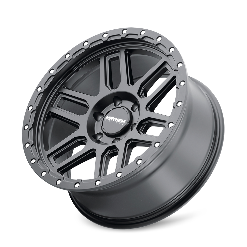 Mayhem DELTA Matte black 17x9 -12 6x139.7mm 106mm - Wheelwiz