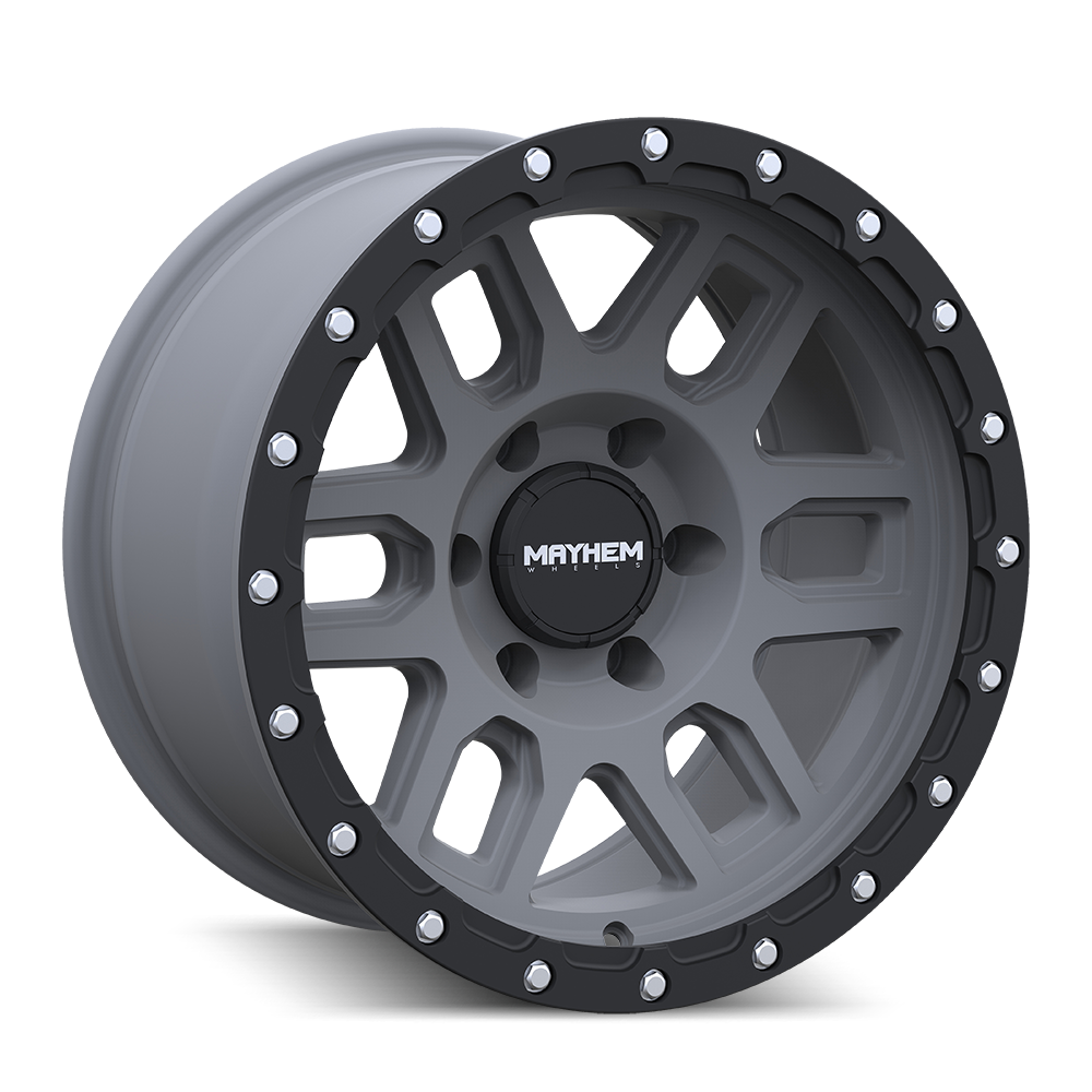 Mayhem DELTA Matte gunmetal 20x9 0 5x139.7mm 108.1mm - Wheelwiz