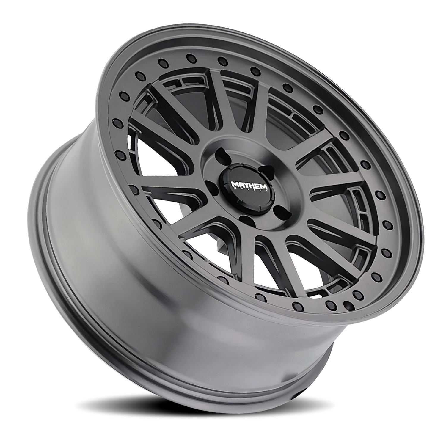 Mayhem COMPASS Satin gunmetal 18x9 +18 5x150mm 110mm - Wheelwiz