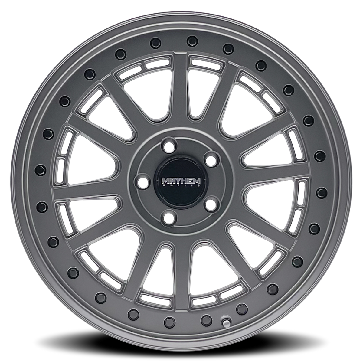 Mayhem COMPASS Satin gunmetal 18x9 0 5x127mm 78.1mm - Wheelwiz