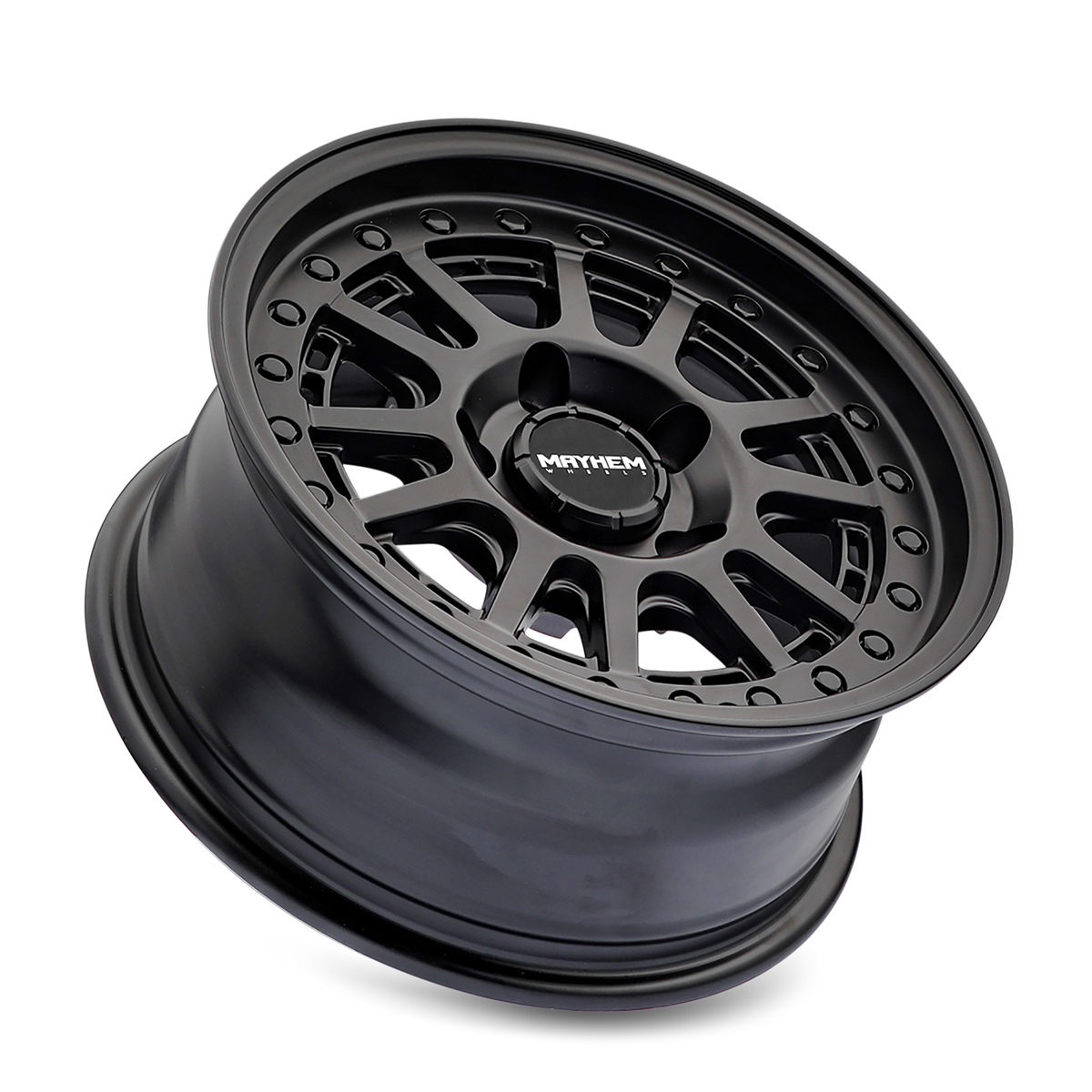 Mayhem COMPASS Matte black 20x9 0 6x139.7mm 106mm - Wheelwiz
