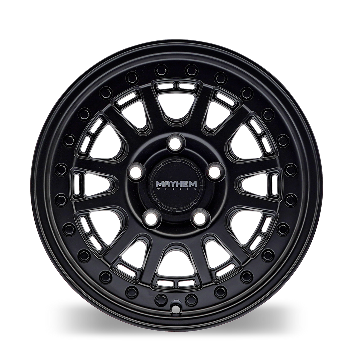 Mayhem COMPASS Matte black 17x9 -6 6x135mm 87.1mm - Wheelwiz