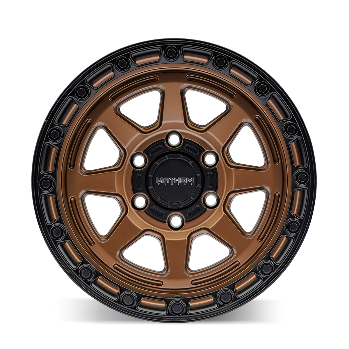 Mayhem RIDGELINE Satin bronze 17x8.5 -6 5x127mm 78.1mm - Wheelwiz