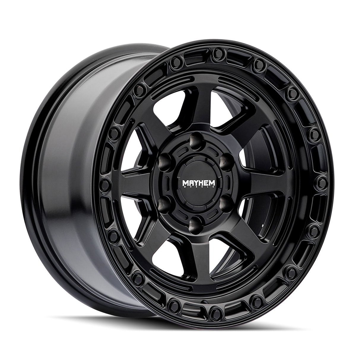 Mayhem RIDGELINE Satin black 17x8.5 -6 6x139.7mm 106.1mm - Wheelwiz