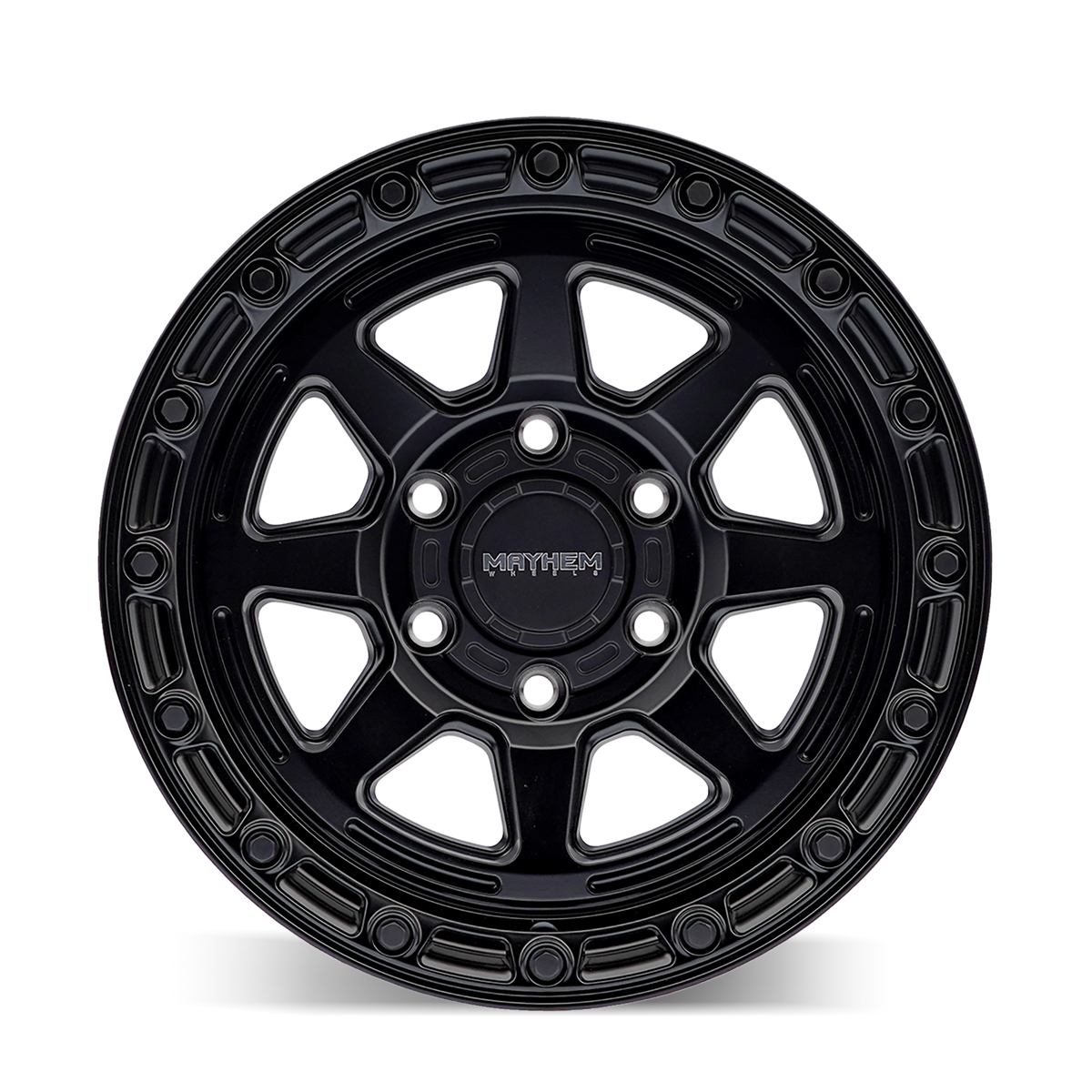 Mayhem RIDGELINE Satin black 17x8.5 -6 5x127mm 78.1mm - Wheelwiz