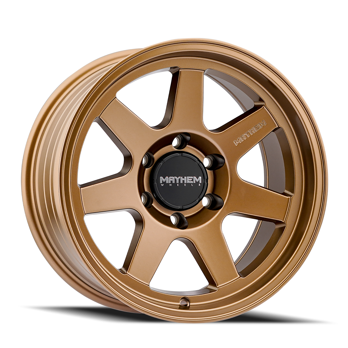 Mayhem CONVOY Satin bronze 17x9 -6 6x139.7mm 106mm - Wheelwiz